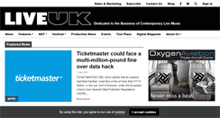 Desktop Screenshot of liveuk.com